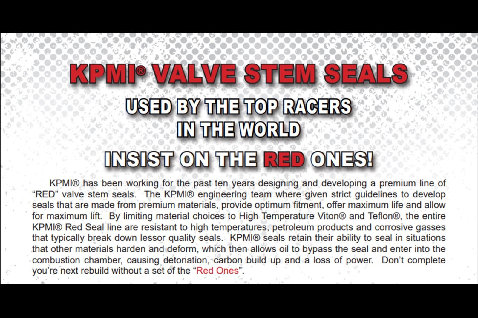 YFZ450 04-13 YZ450F '03-06 KPMI Valve Kit Intake Exhaust Stainless Red Seals OEM