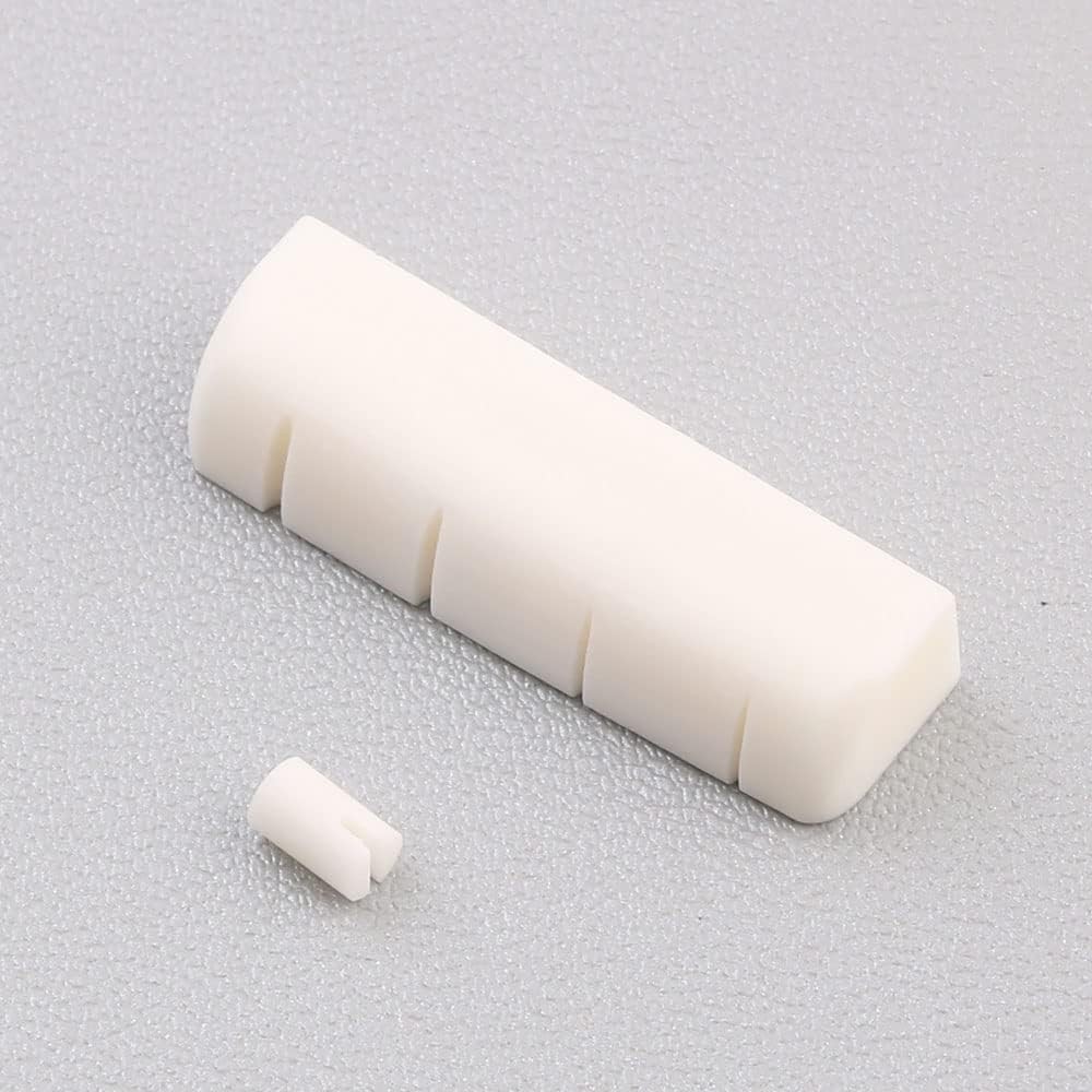 Bone banjo top nut & 5th string for 5