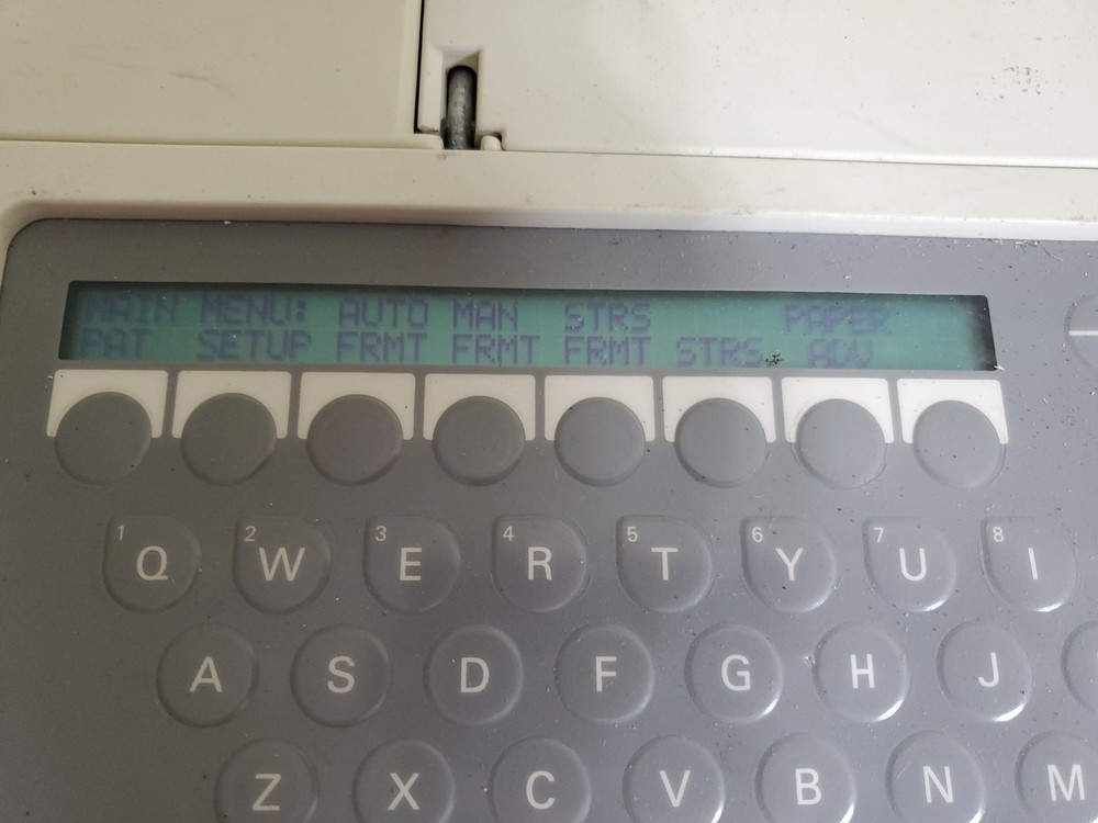 Burdick E350i Interperative Electrocardiograph ECK EKG Machine With Leads 007514