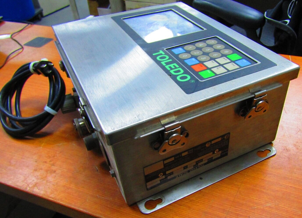 🤓 TOLEDO SCALE OPERATOR INTERFACE PANEL HEAD CONTROL KEYPAD 8142