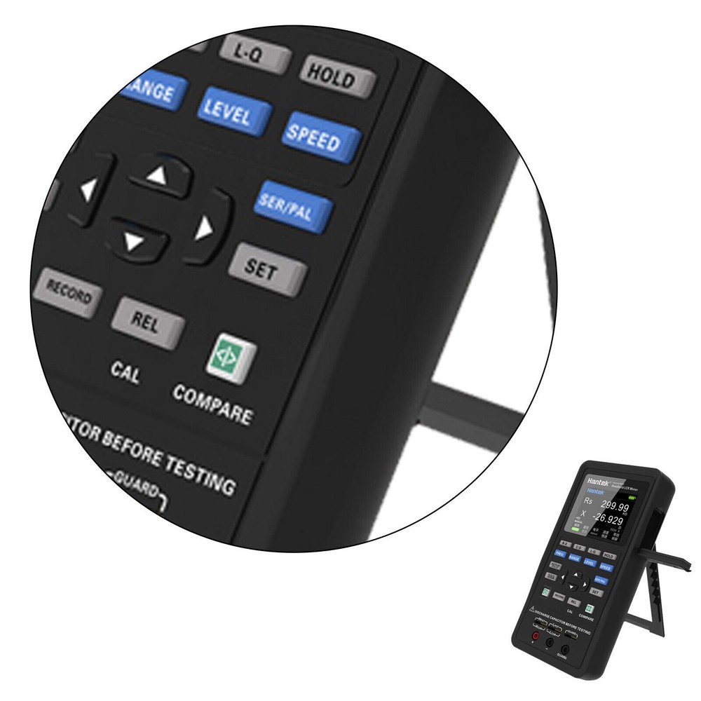 Hantek 1833C Handheld LCR Meter for Inductance Capacitance Resistance Testing
