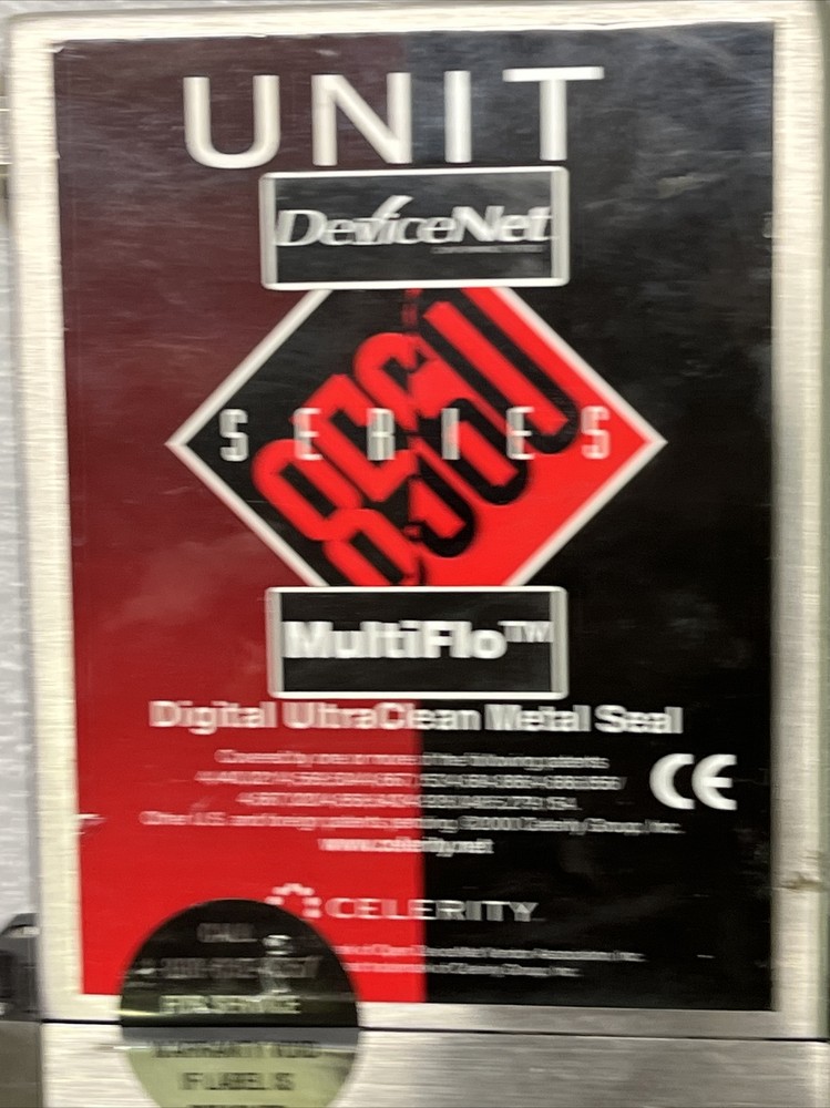 Celerity Unit UFC-8565C SC14 150SCCM SIF4 Mass Flow Controller