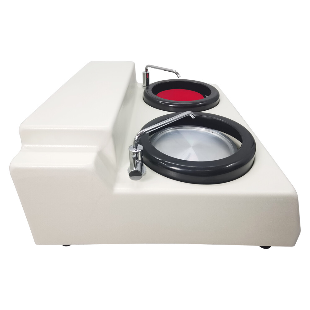 Tabletop Double Disk Metallographic Sample Pregrinding Polishing Machine 110V