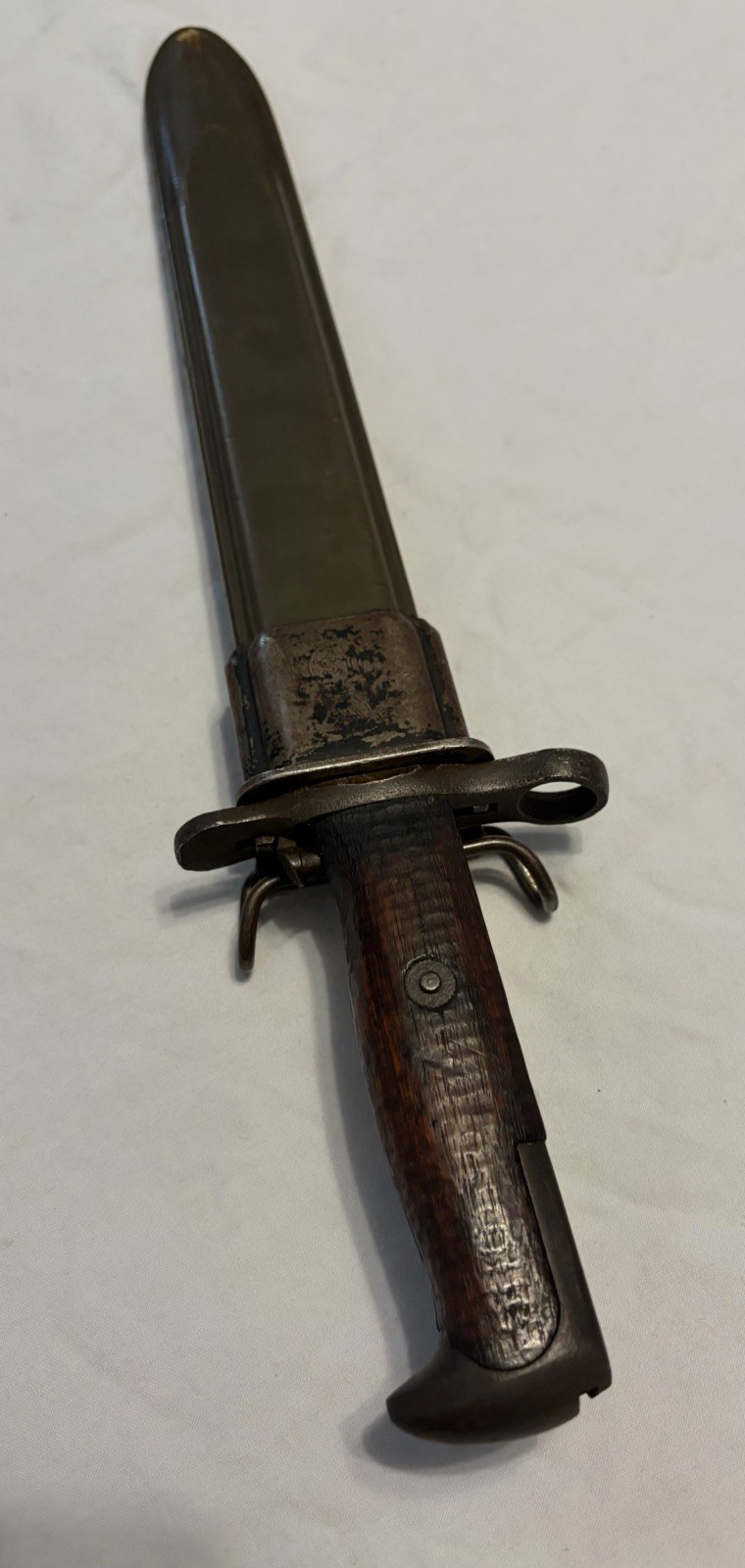 Original WWI WW1 US 1906 Springfield Armory Bayonet & Scabbard