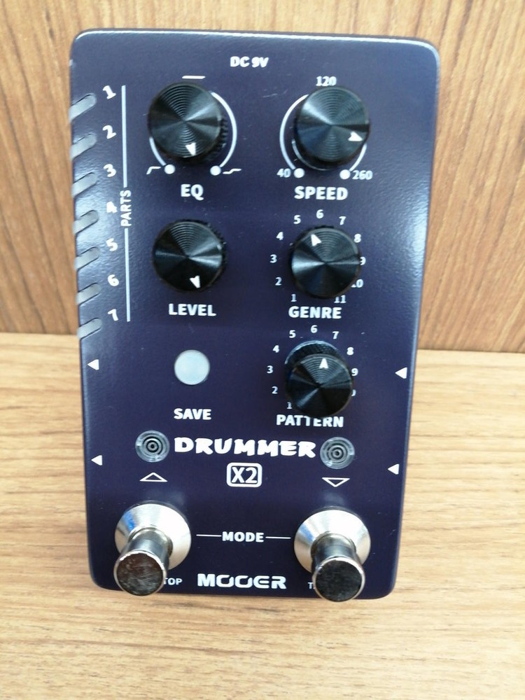 Mooer Drummer X2 Drum Machine Electronic Rhythm Beat Maker New