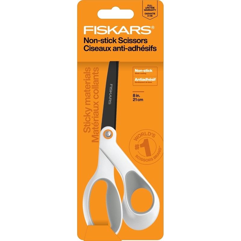 Non-Stick Titanium Scissors Ergonomic Softgrip Stainless Steel Precision Cutting