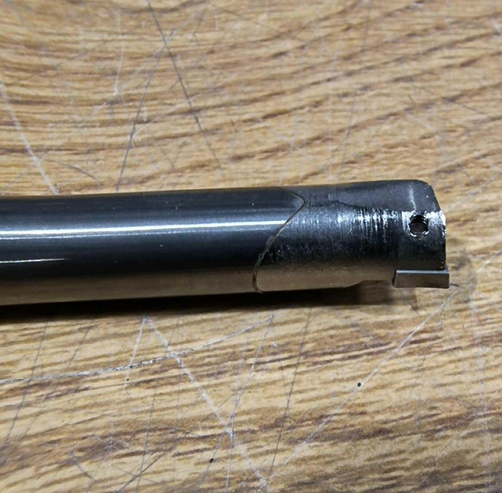 Seco E08-SCLCR-2 Solid Carbide Indexable Boring Bar, 1/2", 8" OAL, CCMT Inserts