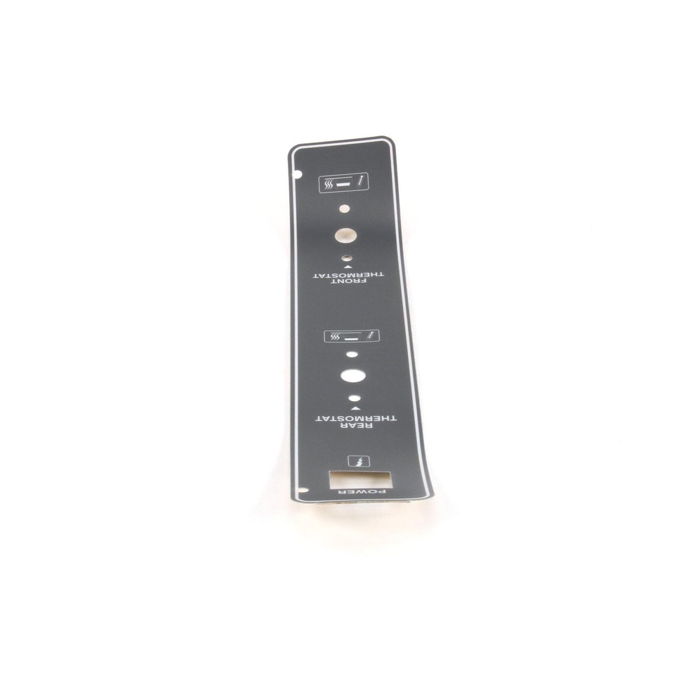 Antunes Label, Control Panel 1000921 - Genuine OEM Replacement Part