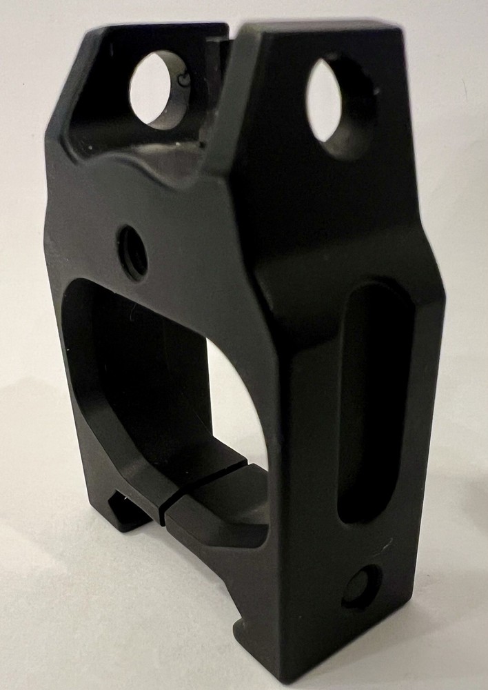 Fixed Front Backup Sight Post, Aluminum, Black