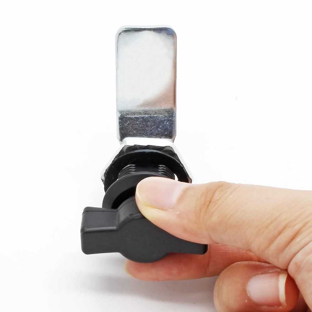 2 Pcs Thumb Operated Offset Cam Lock T Handle Latch