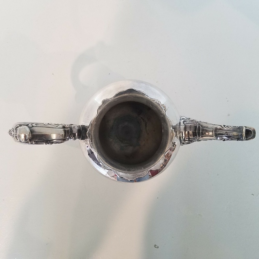 Vintage Oneida Venetian Scroll Holloware Silver Plate 4 piece Tea Set