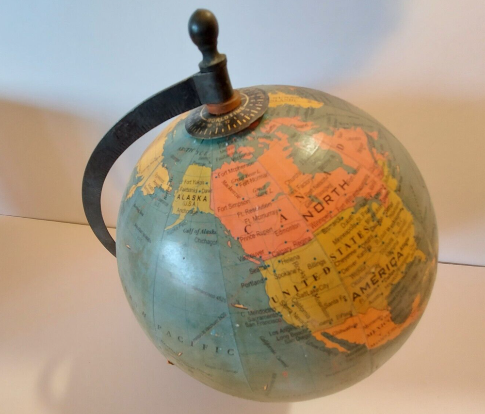Vintage Globe - Age unknown But overall in really good shape.