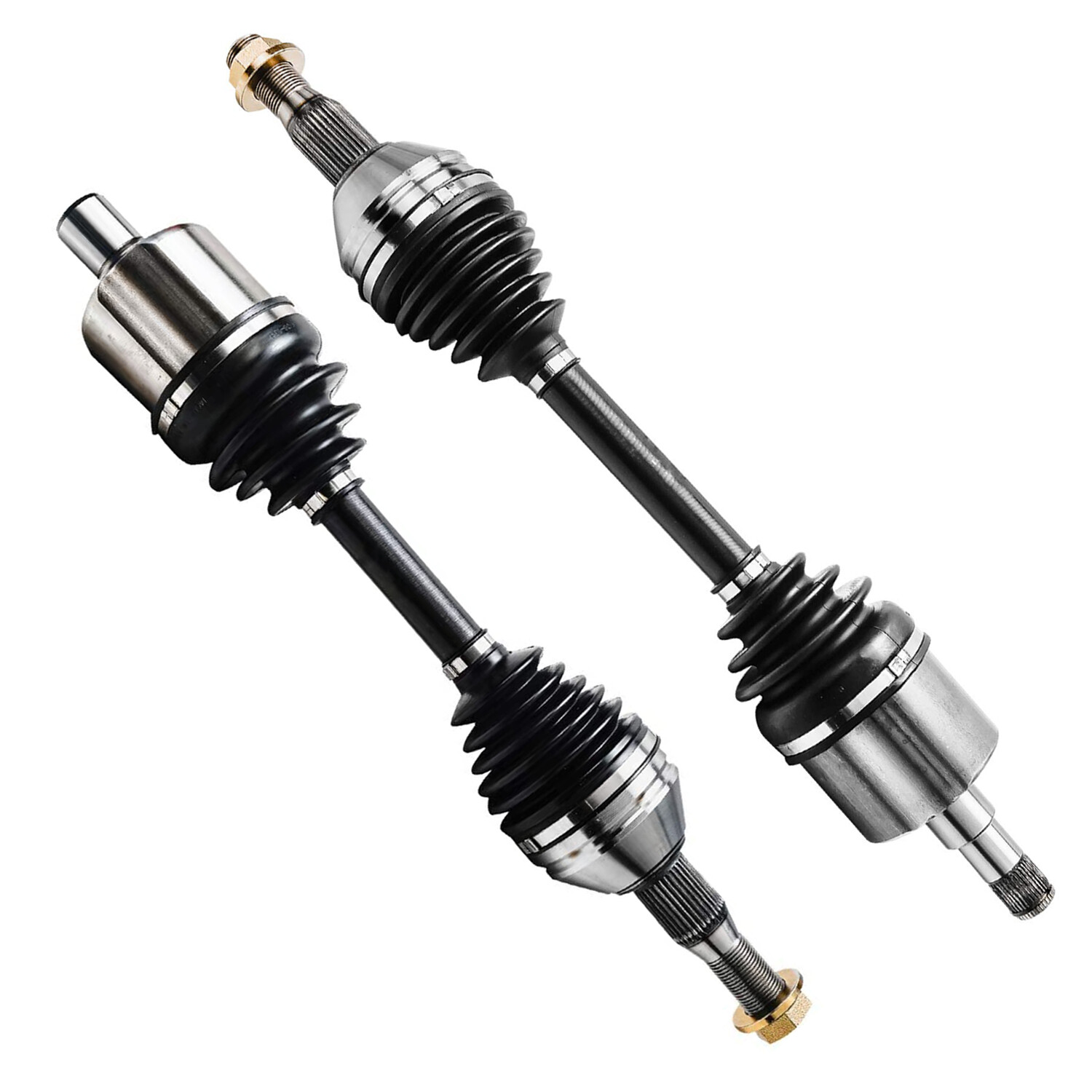Pair(2) Front CV Axles Shafts for Chevy Impala Buick Lacrosse Pontiac Grand Prix