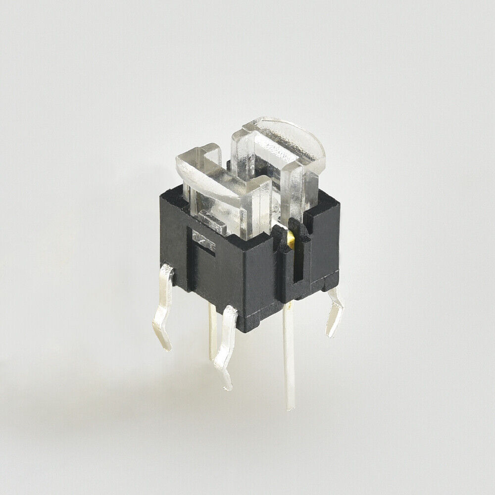 LED Illuminated Switch Momentary Push Button Tactile SPST Micro PCB 6 x 6 x 7mm