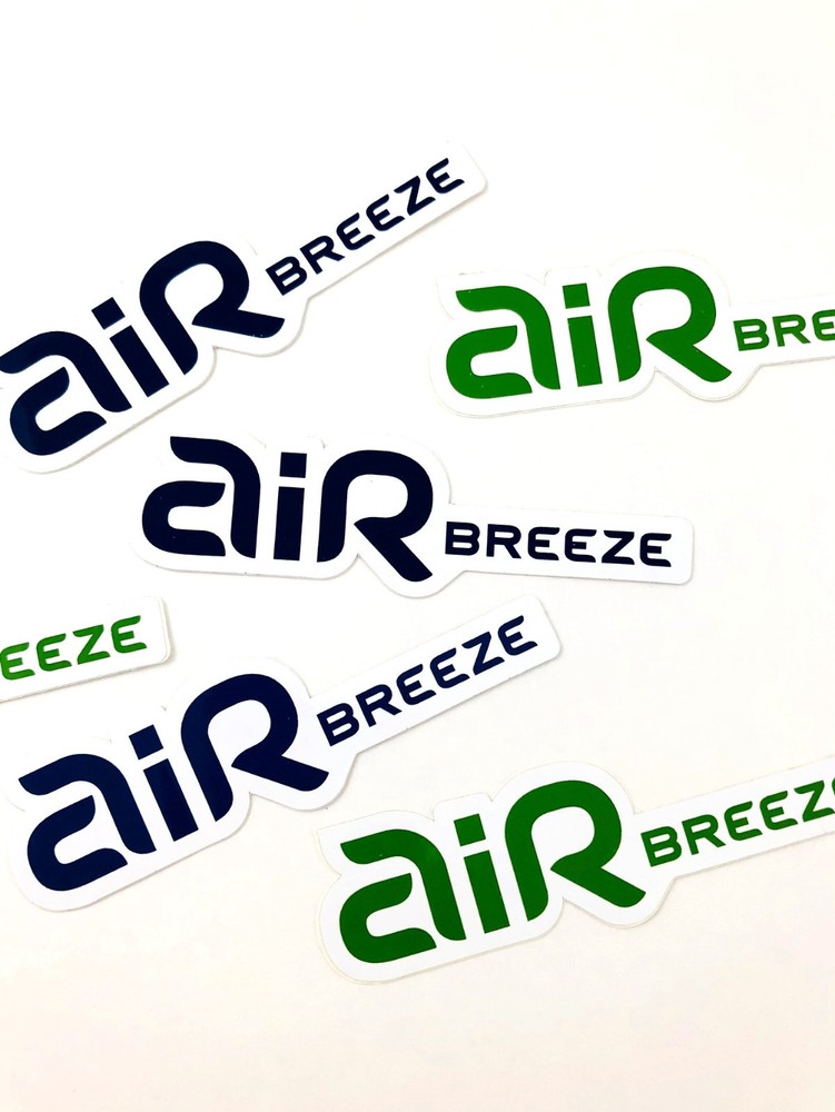 Air Breeze Logo Sticker