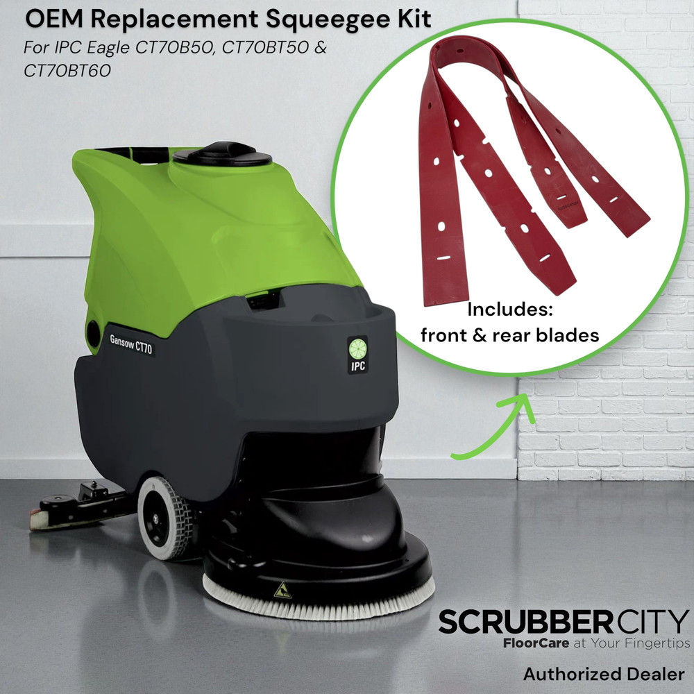 OEM Squeegee Blade Set Kit for IPC Eagle CT70 B50,CT70 BT50, CT70 BT60