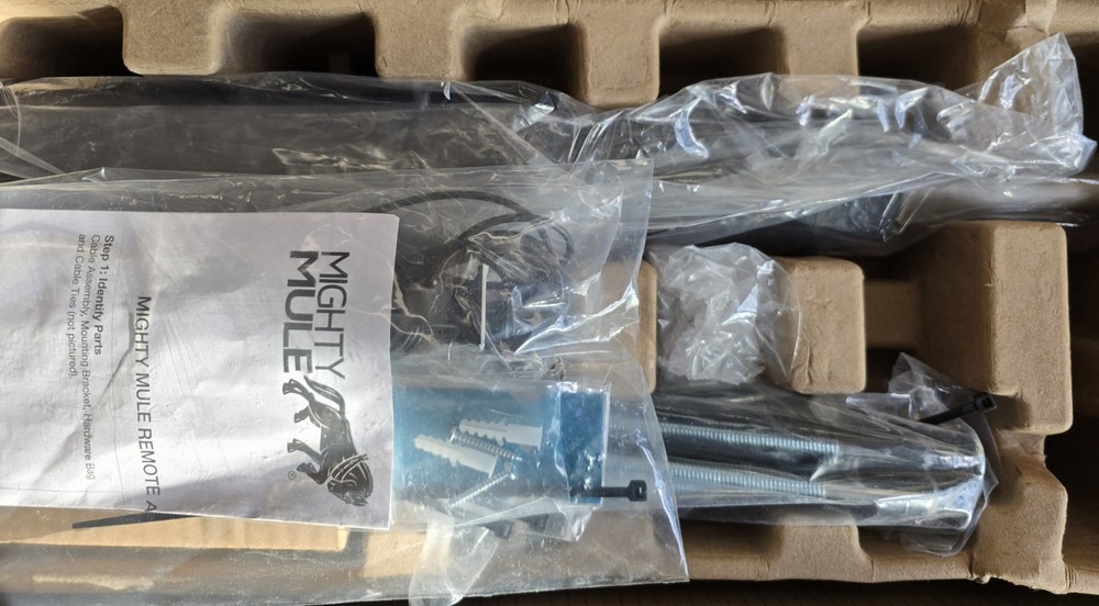 Mighty Mule MM371W Automatic Gate Opener Kit - Black