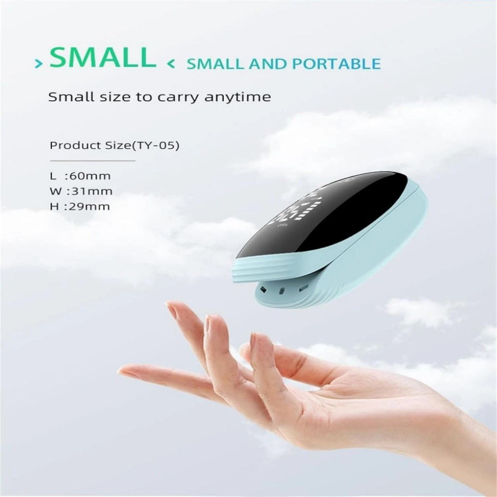 2025 upgraded Blood oxygen level, heart rate monitor, finger clip pulse monitor