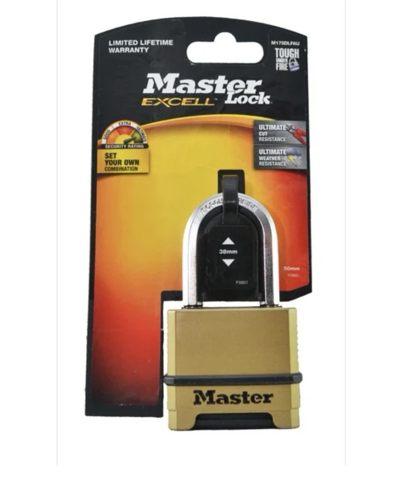 Master Excell Combination Lock - M175DLFAU