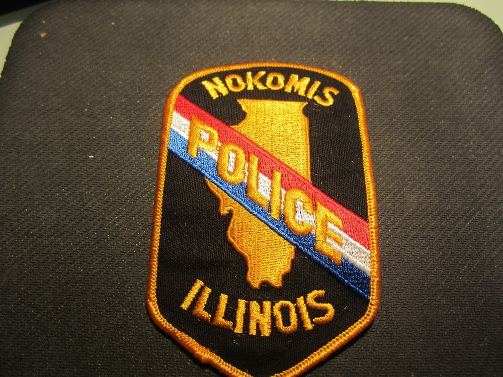 NOKOMIS  IL POLICE PATCH