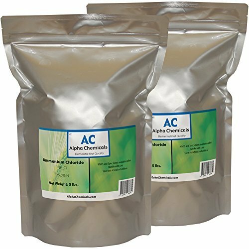 Ammonium Chloride - 10 Pounds - 99% Pure