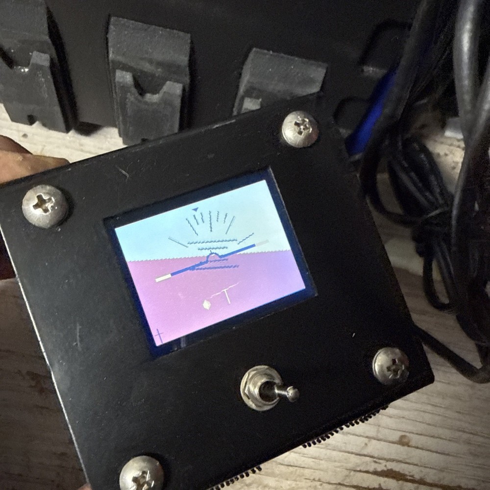 PC Flight Systems Portable Digital Artificial Horizon AHRS EFIS Display 12V