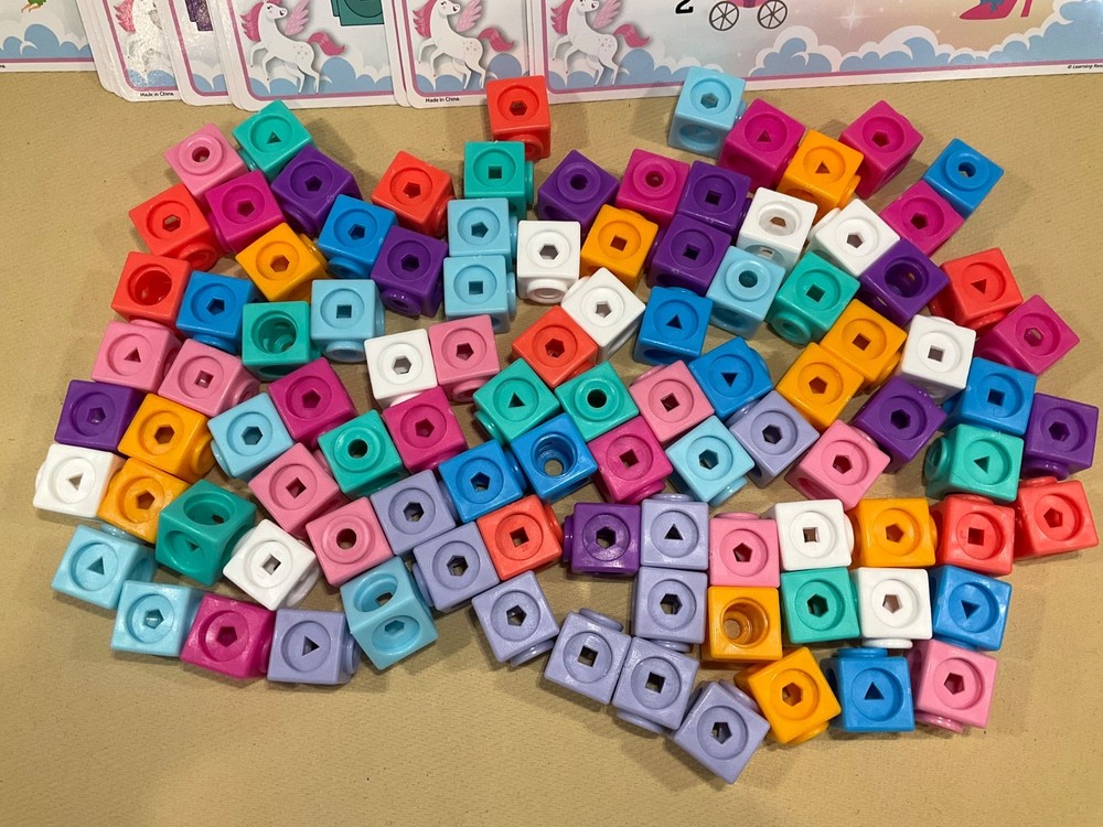Learning Resources MathLink Cubes Fantasy Set