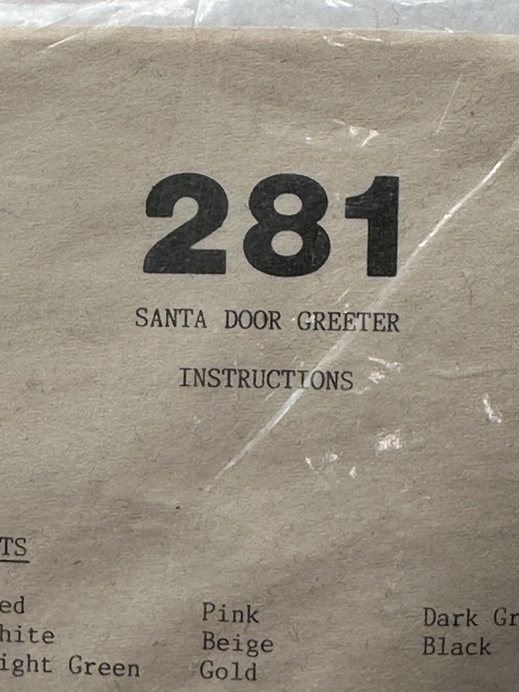Titan Santa Door Greeter Kit 281 Sealed