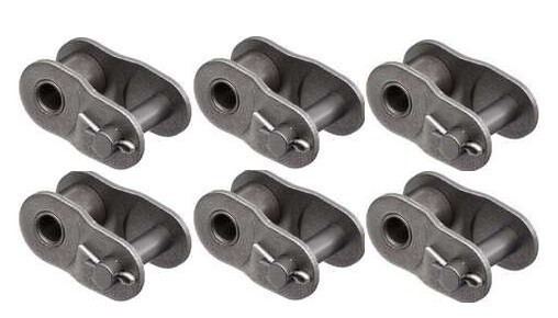 6-Pack Standard Roller Chain Offset Link For #35 Roller chain