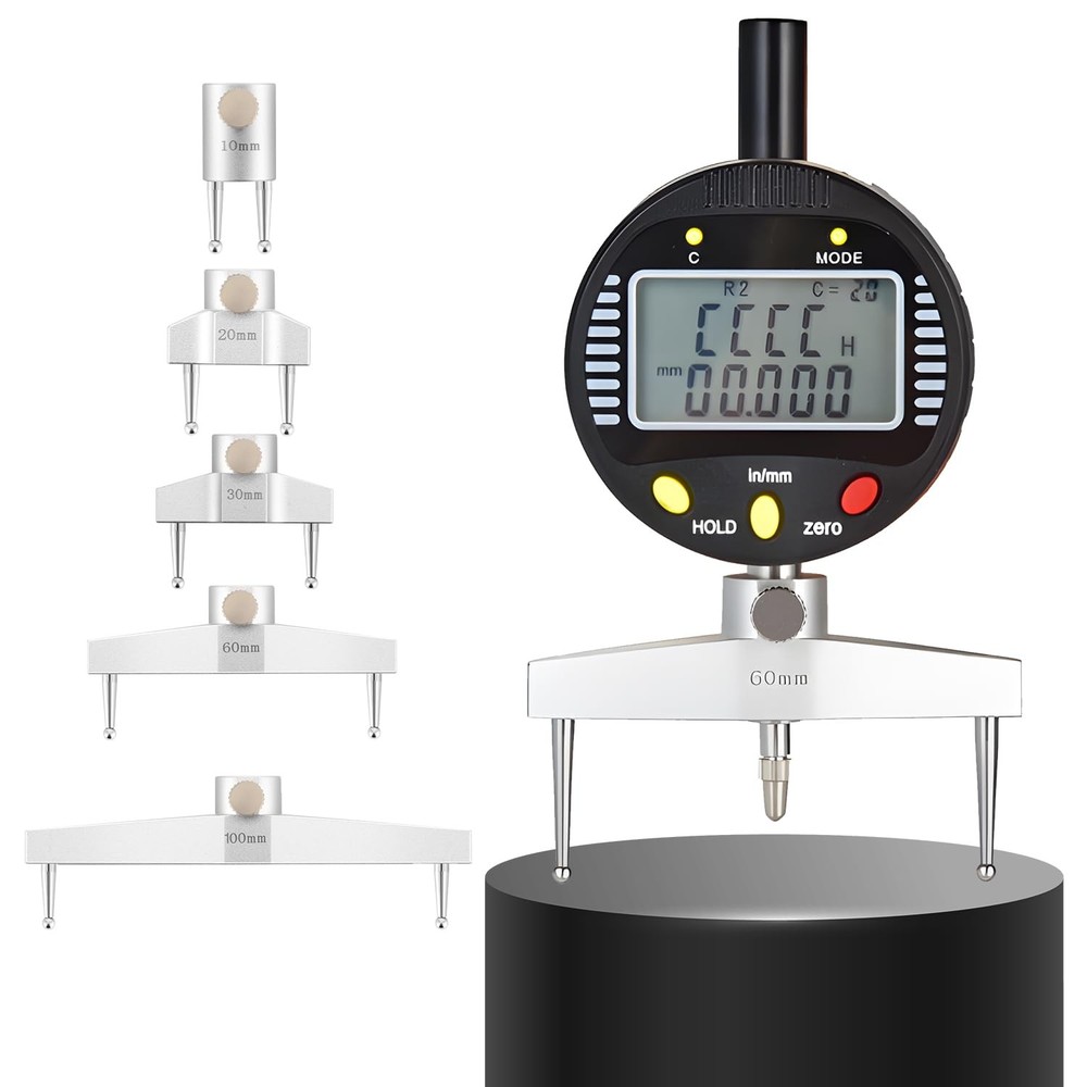 High accuracy digital radius gauge Electronic Inside and Outside Radius Gage ...