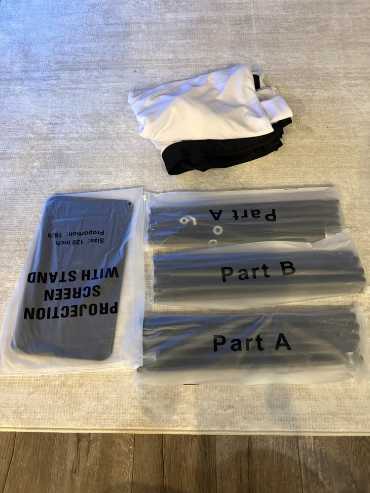 Projector (formovie Mini) + Stand + 120” Screen Bundle