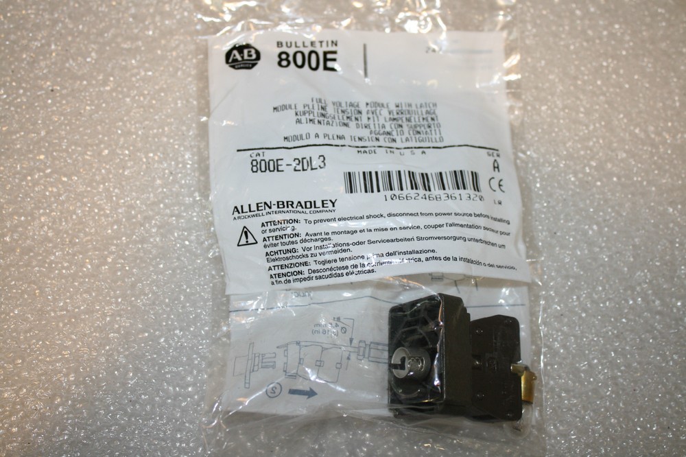 Allen Bradley 800E-2DL3 Light Module, 24VAC/DC 800E2DL3