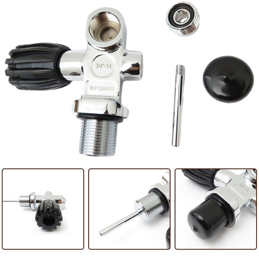 Tank Cylinder Diving Valve Study Compact Easy Installation Lightweight