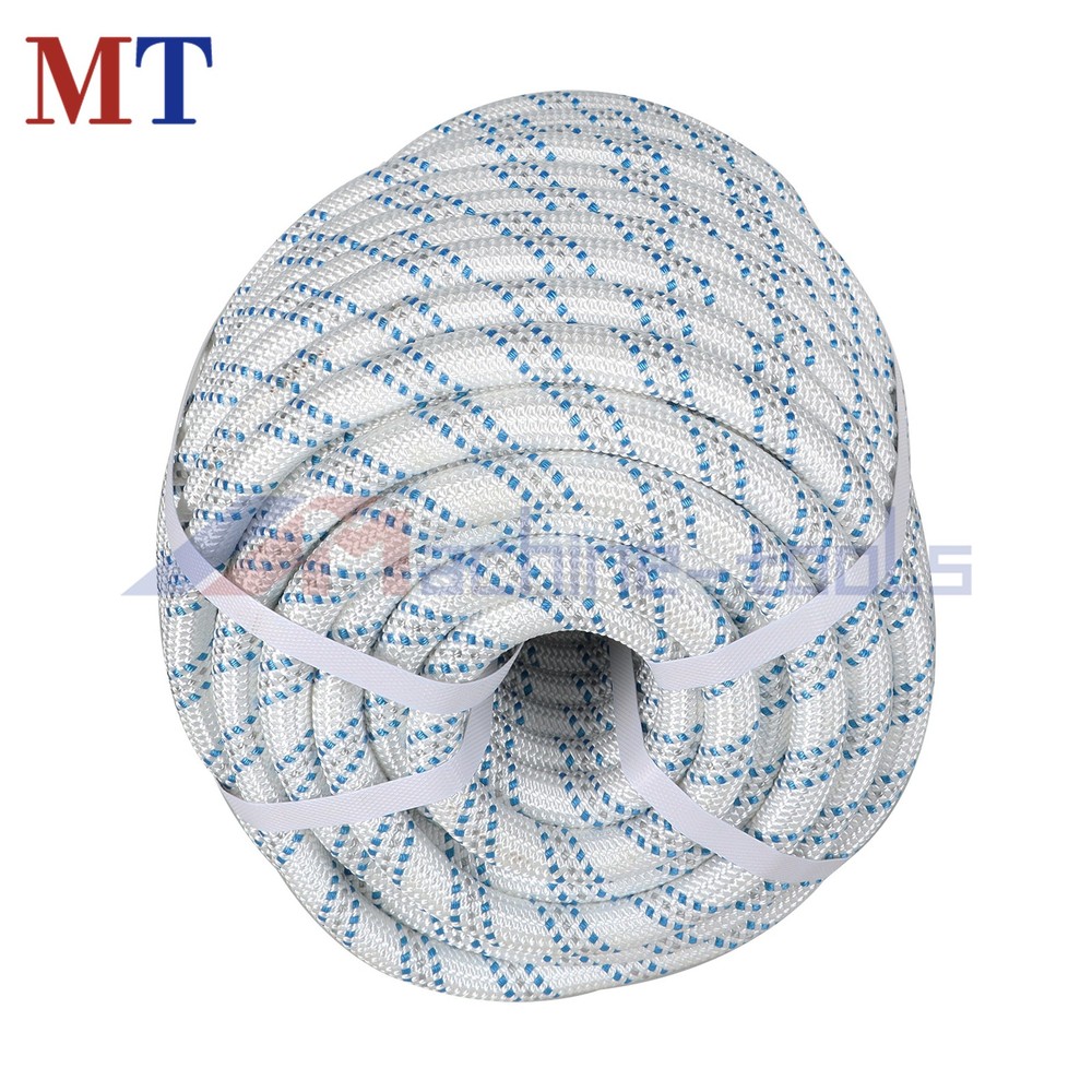 3/4" × 150' Pulling Rigging Line Double Braid Nylon Polyester Arborist Bull Rope