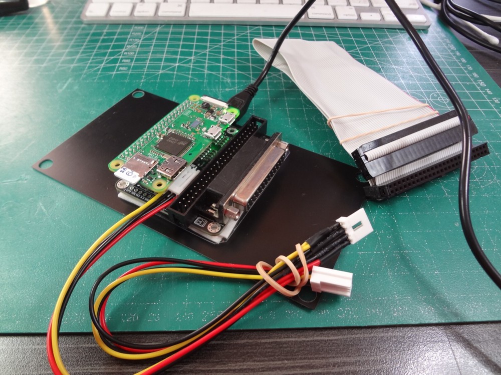 EMU Sampler PiScsi V2.7 - Raspberry Pi Zero 2 W - Sandisk 256gb SD, Power cable
