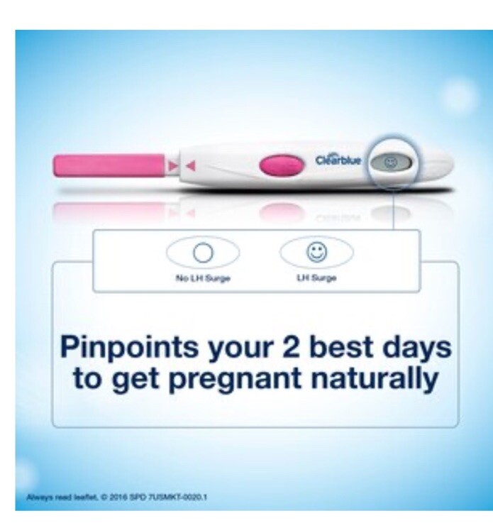 Clearblue Advanced 2 Peak Days Digital Ovulation Test 10 Tests Exp 2026-11-30