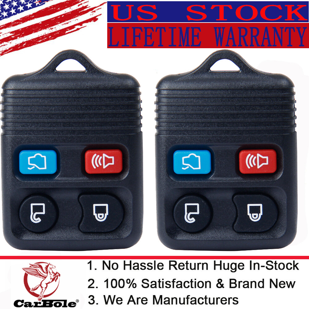 4 Button Replace Keyless Entry Remote Key Fob for Mercury Milan Mariner Cougar