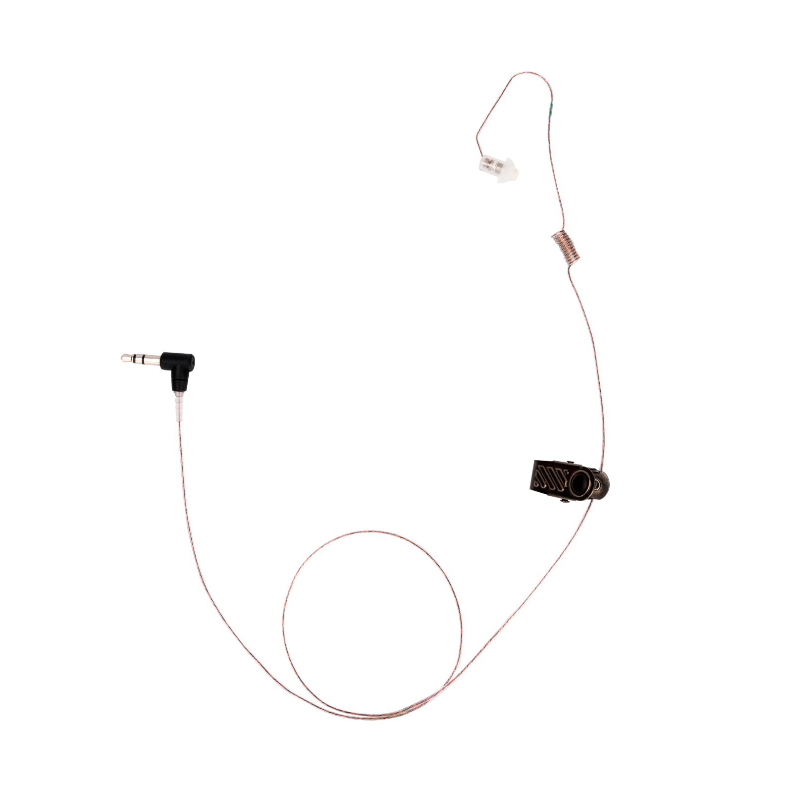 Listen-Only Earpiece 3.5mm for Speaker Mic PTT Control – HD Balanced Armature