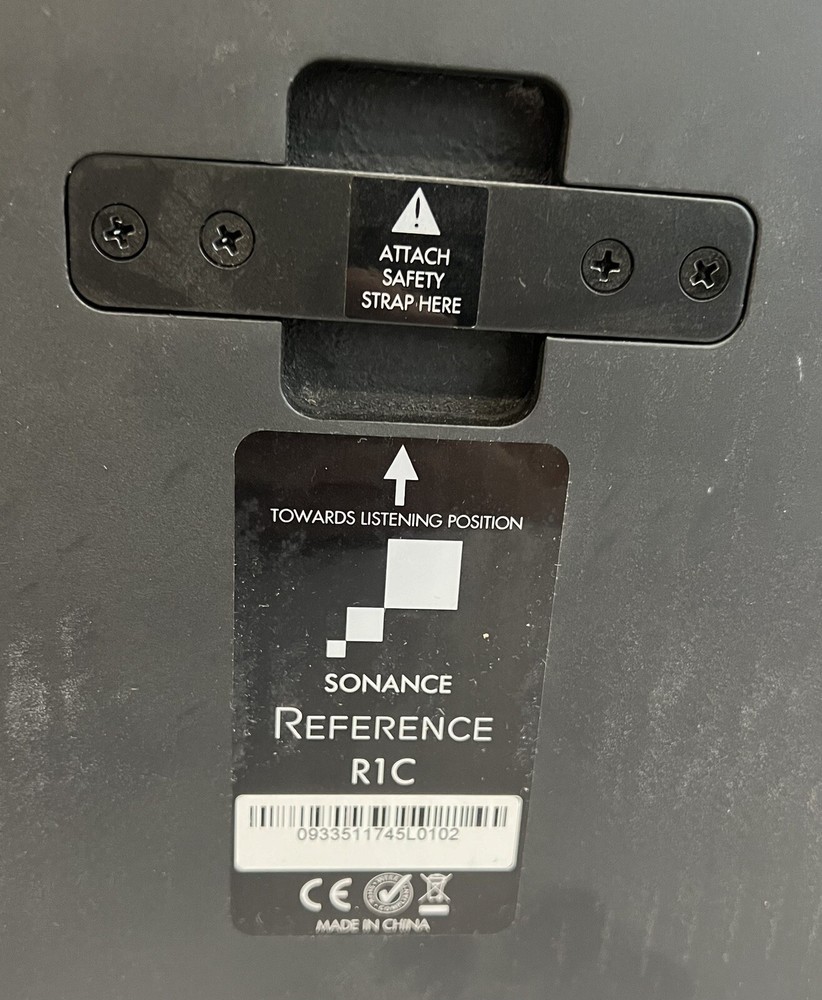 Sonance R1 REFERENCE RECTANGLE SINGLE SPEAKER 5-1/4" 3-Way In-Wall 93344 EACH