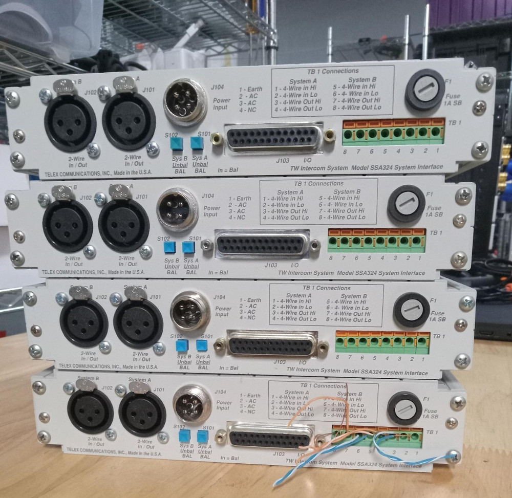 RTS Systems SSA324 System Interface with 2 Power Supply