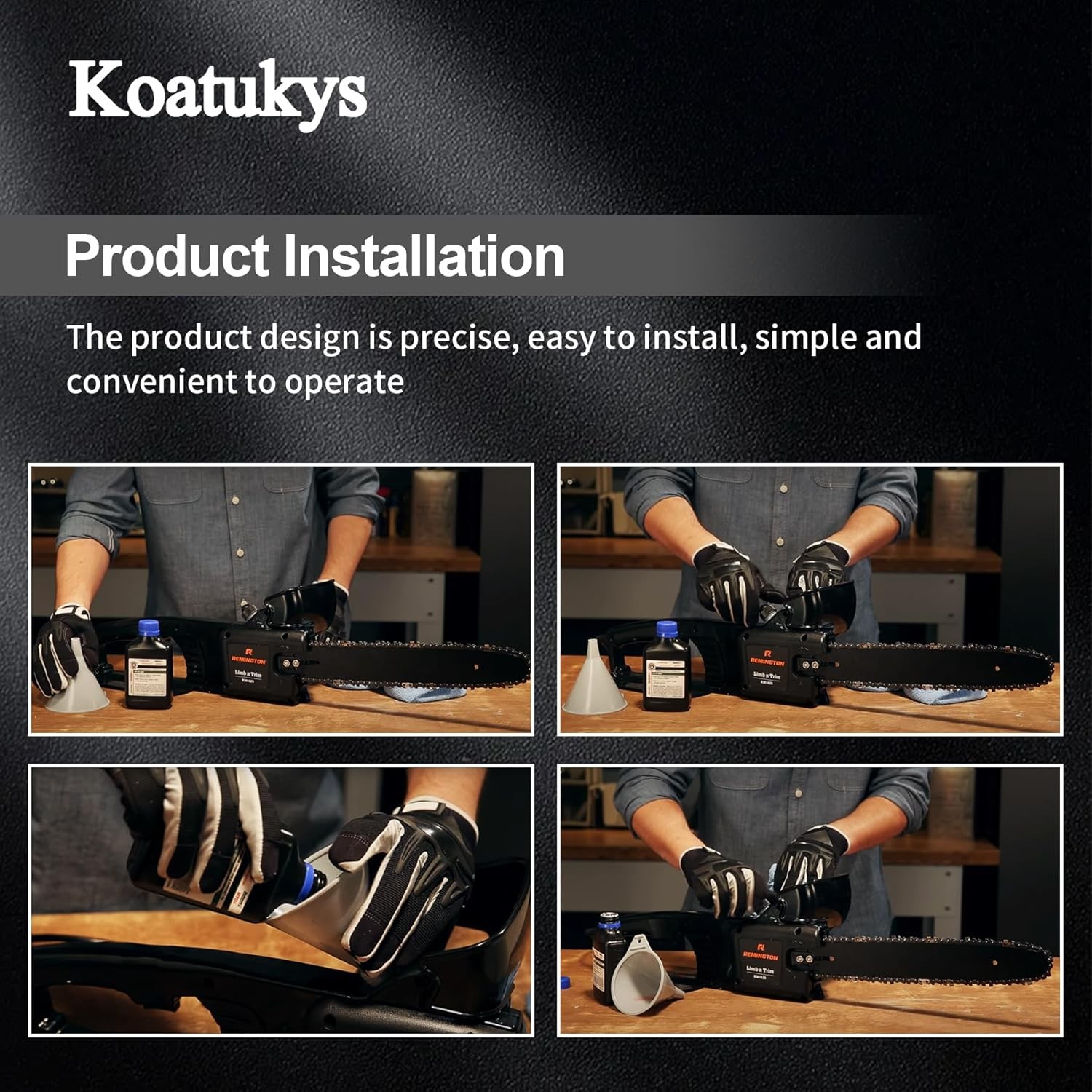 2 PCS 631-04381 107512-01 Oil Cap Fit For Remington Electric Chainsaw & Polesaws