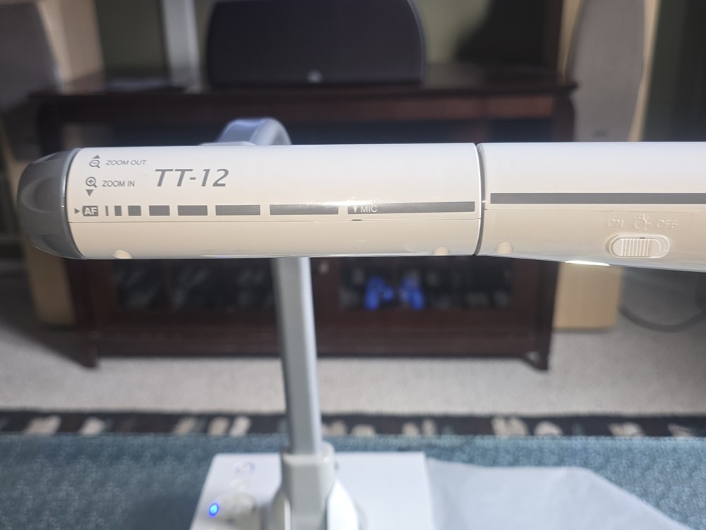 Elmo TT-12 Interactive Document Camera Good Shape 12x Optical Zoom HDMI w/Bundle