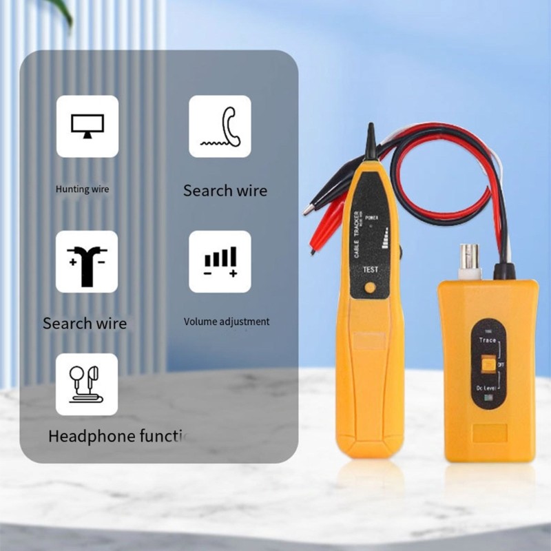 Cable Detector Cable Handheld Rapid Cable Tester Line Finders Wire Diagnose
