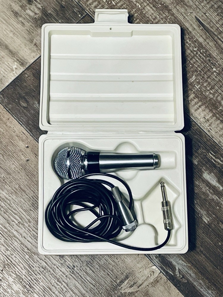 Shure PE56 Microphone Mic With Cord And Original Box Tested