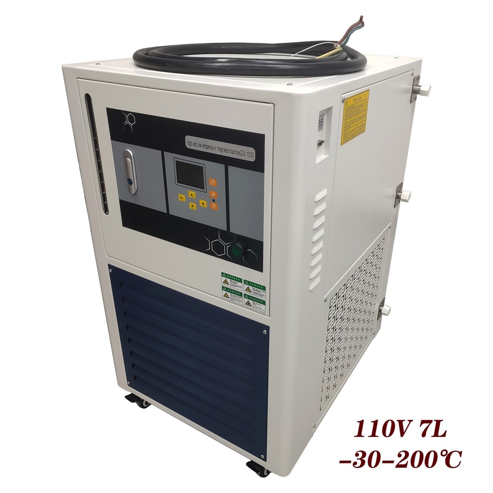 7L High /Low Temperature Integrated Machine -30-200℃ Heater/Cooling Circulator