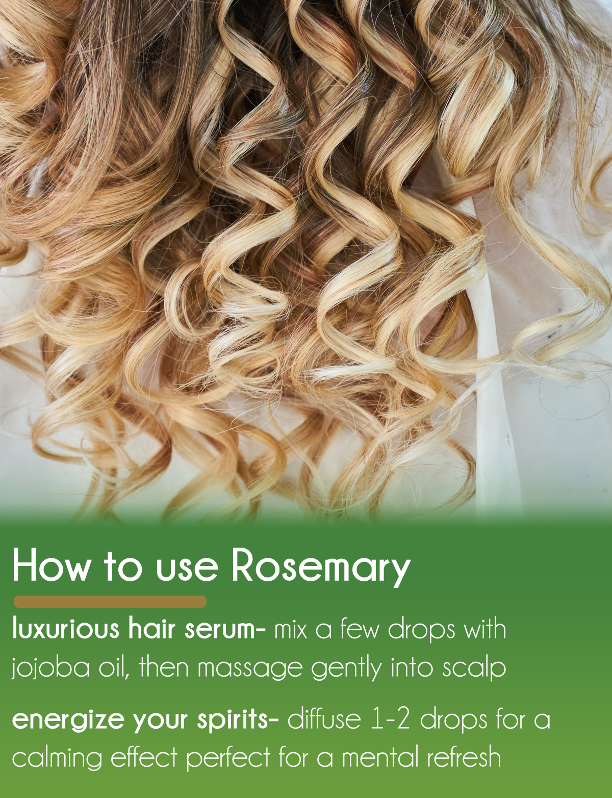 4 fl oz Rosemary Essential Oil (100% Pure & Natural) with 3 Free Droppers