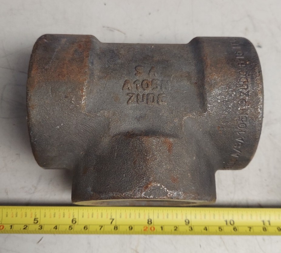 2" 3000A/SA 105N ZUDC B16 Tee