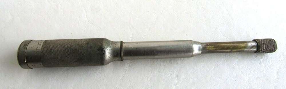 Vintage WARDS MASTER Ratchet Push Drill, no bits.  10" Long.