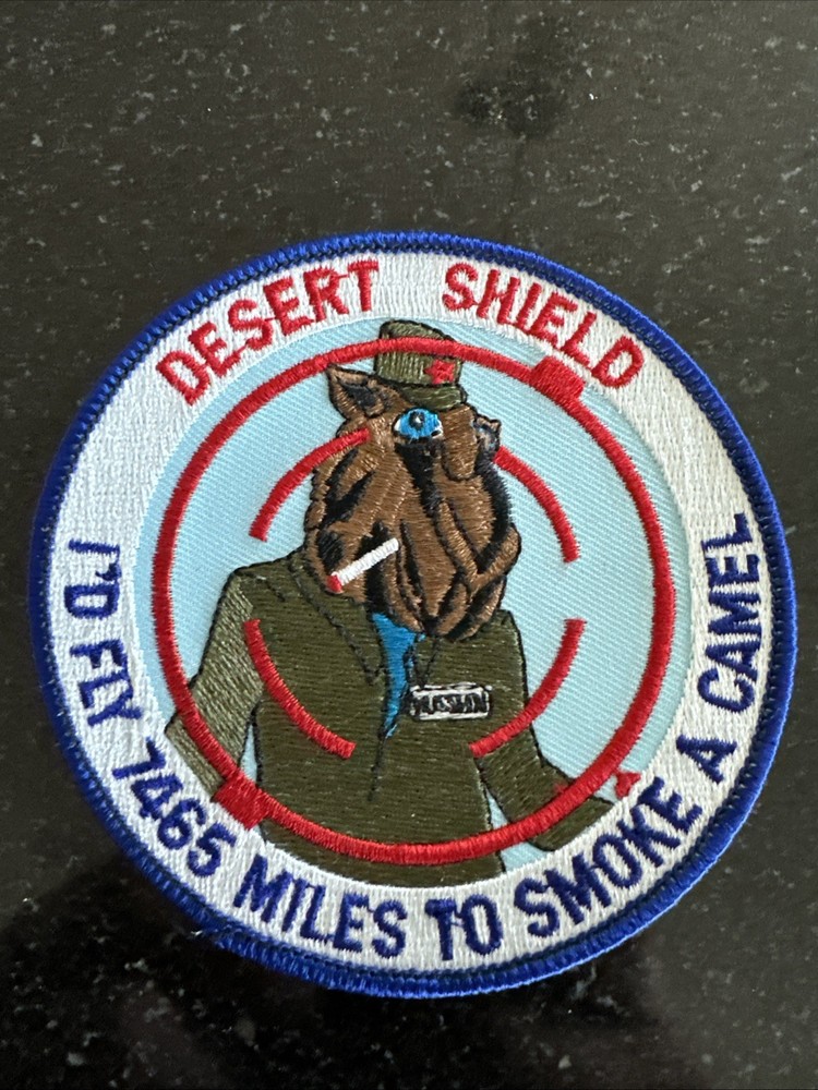 Operation Desert Shield Vintage Patches