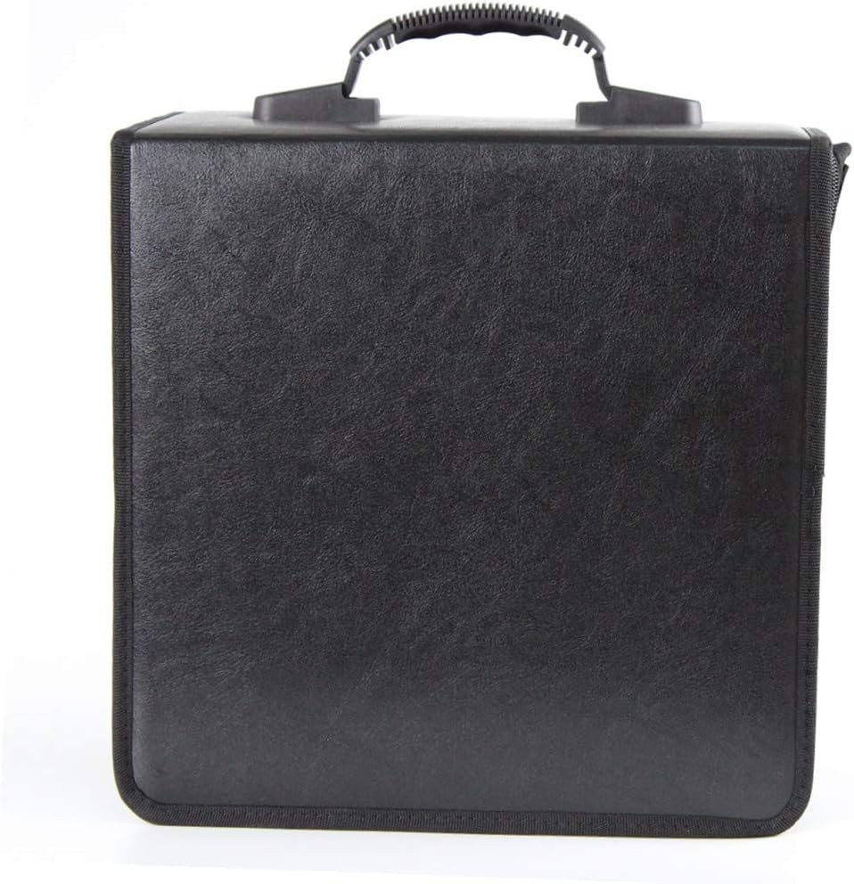 Disc CD DVD Bluray Storage Holder Solution 1 Set Case, Black